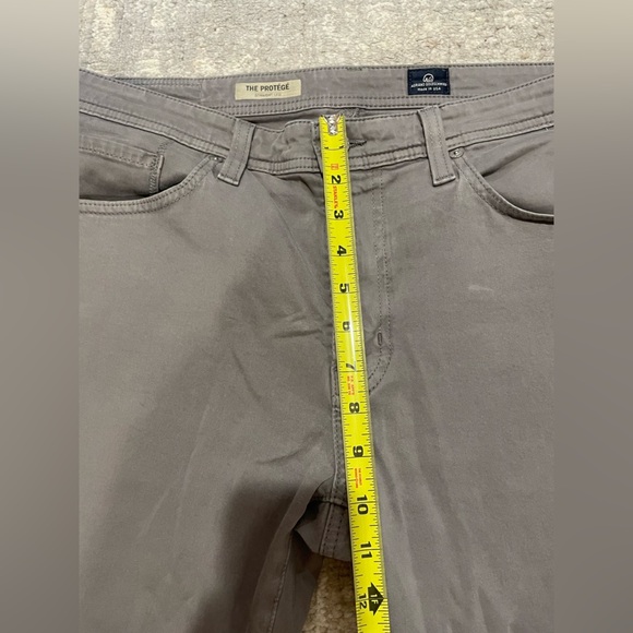 Adriano Goldschmied AG Jeans Mens Size 34 Gray The Protege Straight Leg Made USA - Picture 9 of 9